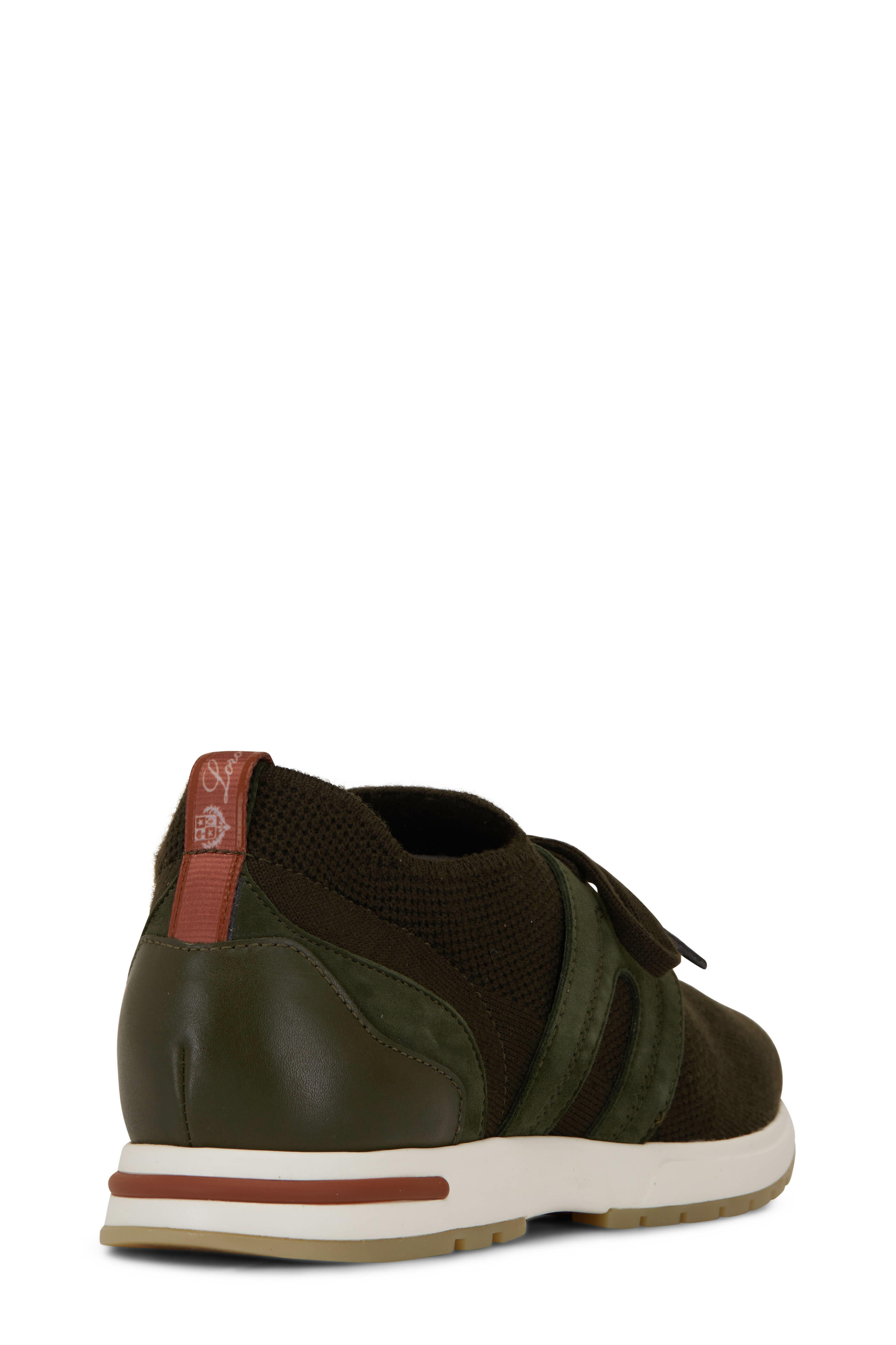 Loro Piana - Flexy Walk Green Lady Wish Sneaker | Mitchell Stores