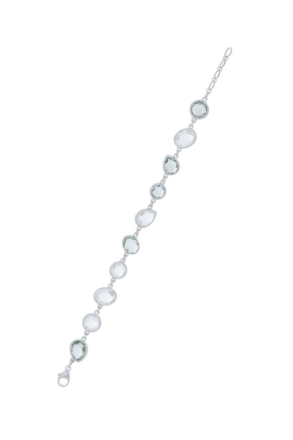 Monica Rich Kosann - Sterling Silver Rock Crystal Bracelet