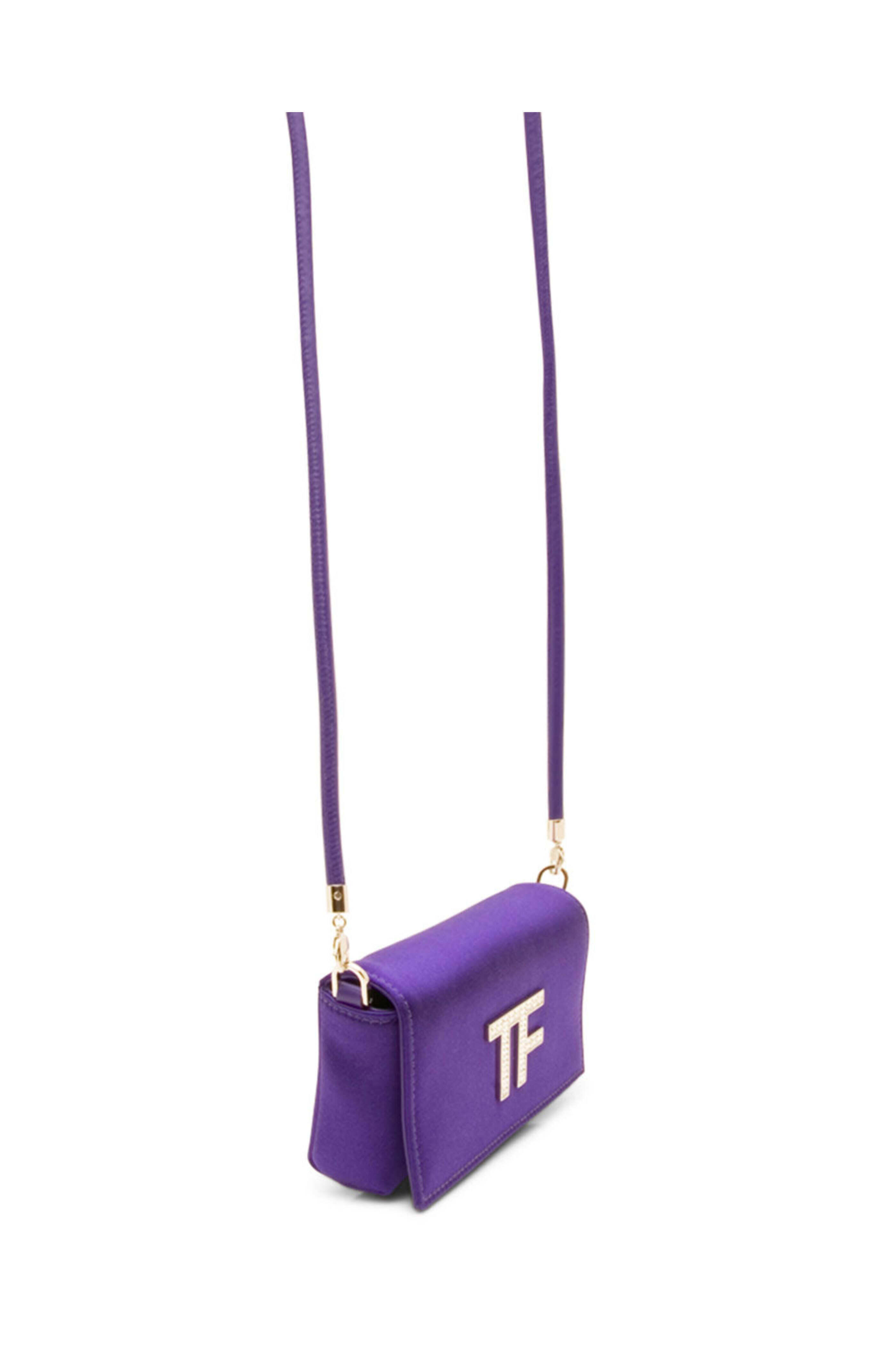Tom Ford - Satin Evening Bag in Purple