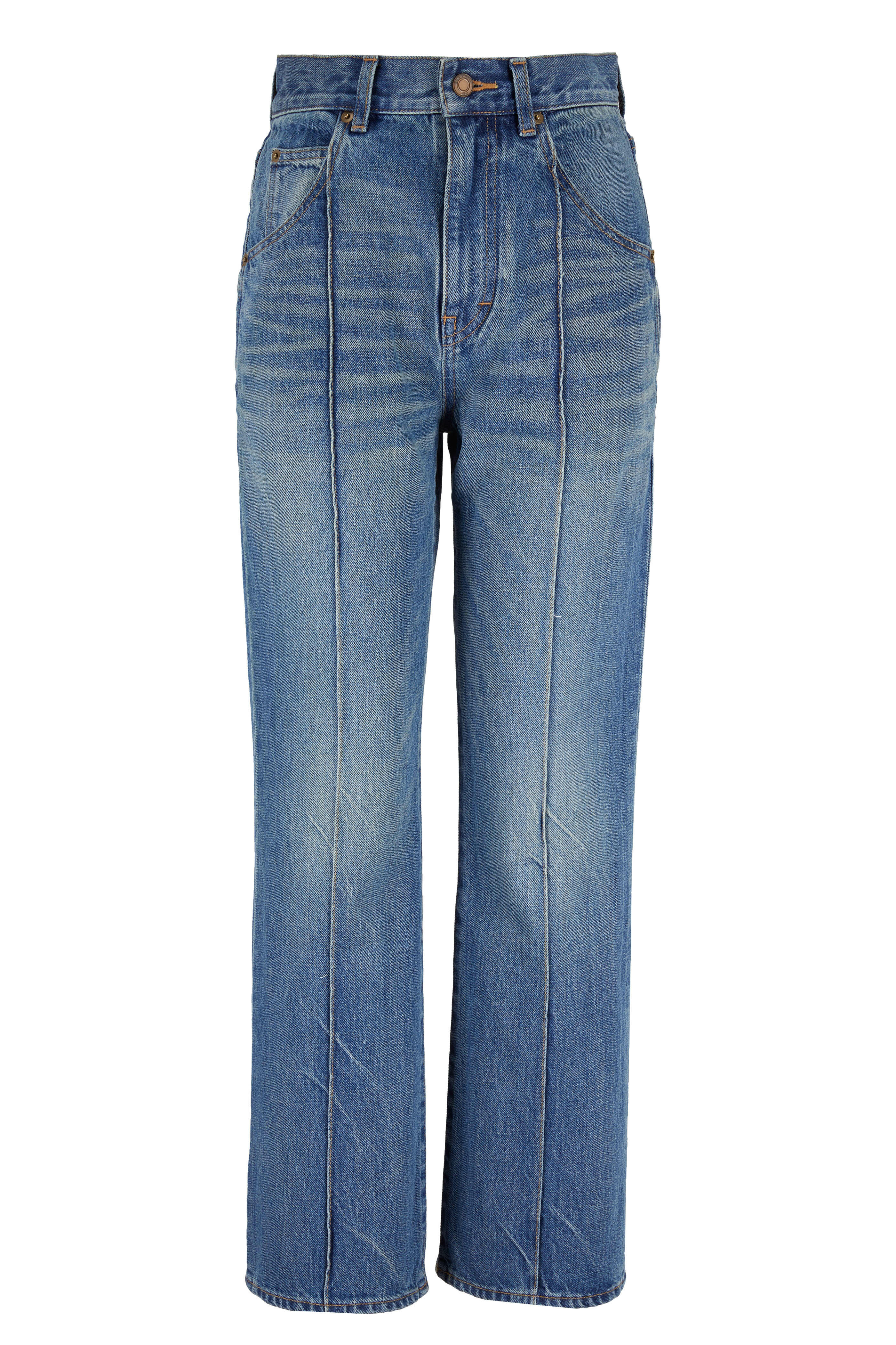 パンツ Saint Laurent PANTS (834634Y5K17 1000) Saint Laurent Loose-fitting trousers | Men's Clothing | Vitkac