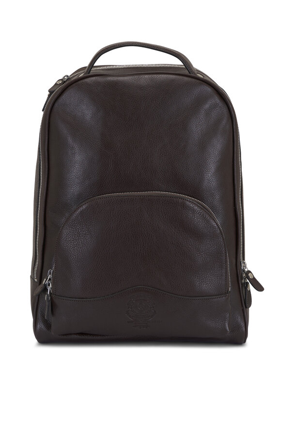 Ghurka Hudson No. 297 Walnut Leather Backpack