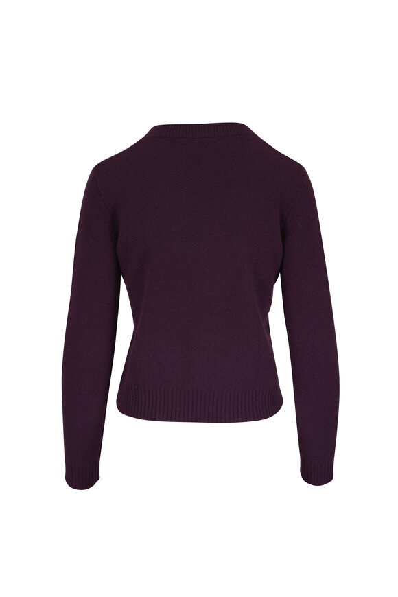 Lisa Yang Mable Mahogany Cashmere Sweater - view 3