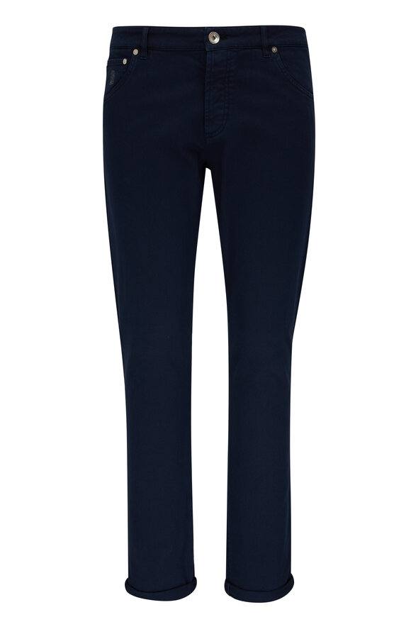 【関税＆送料込み】Brunello Cucinelli Skinny Jeans Brunello Cucinelli - Stone Five Pocket Skinny Fit Jean