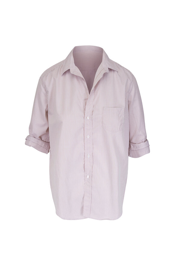 Frank & Eileen Eileen Stripe Cotton Relaxed Button-Up Shirt - view 1