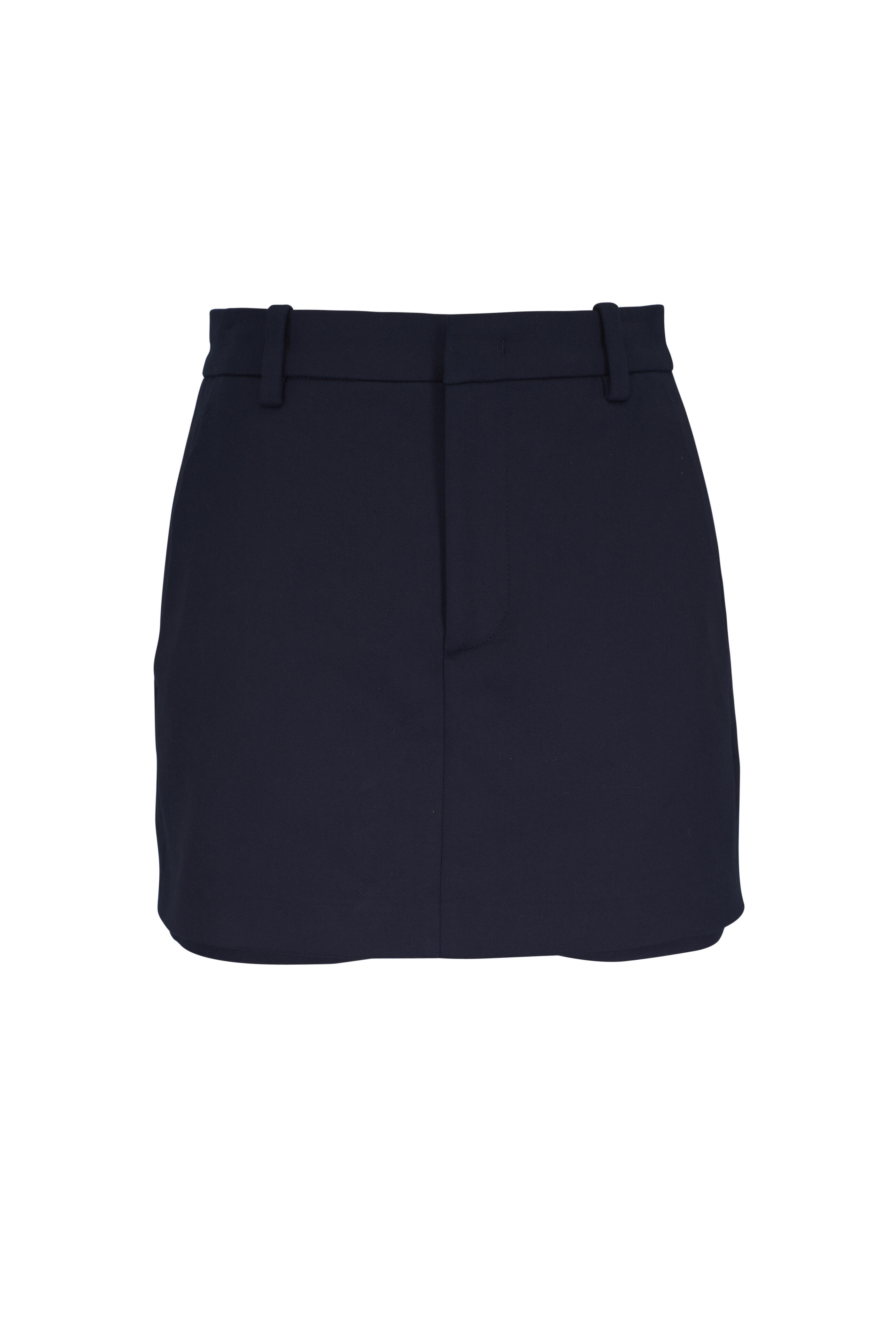 Vince - Coastal Blue Stretch Cotton Skort