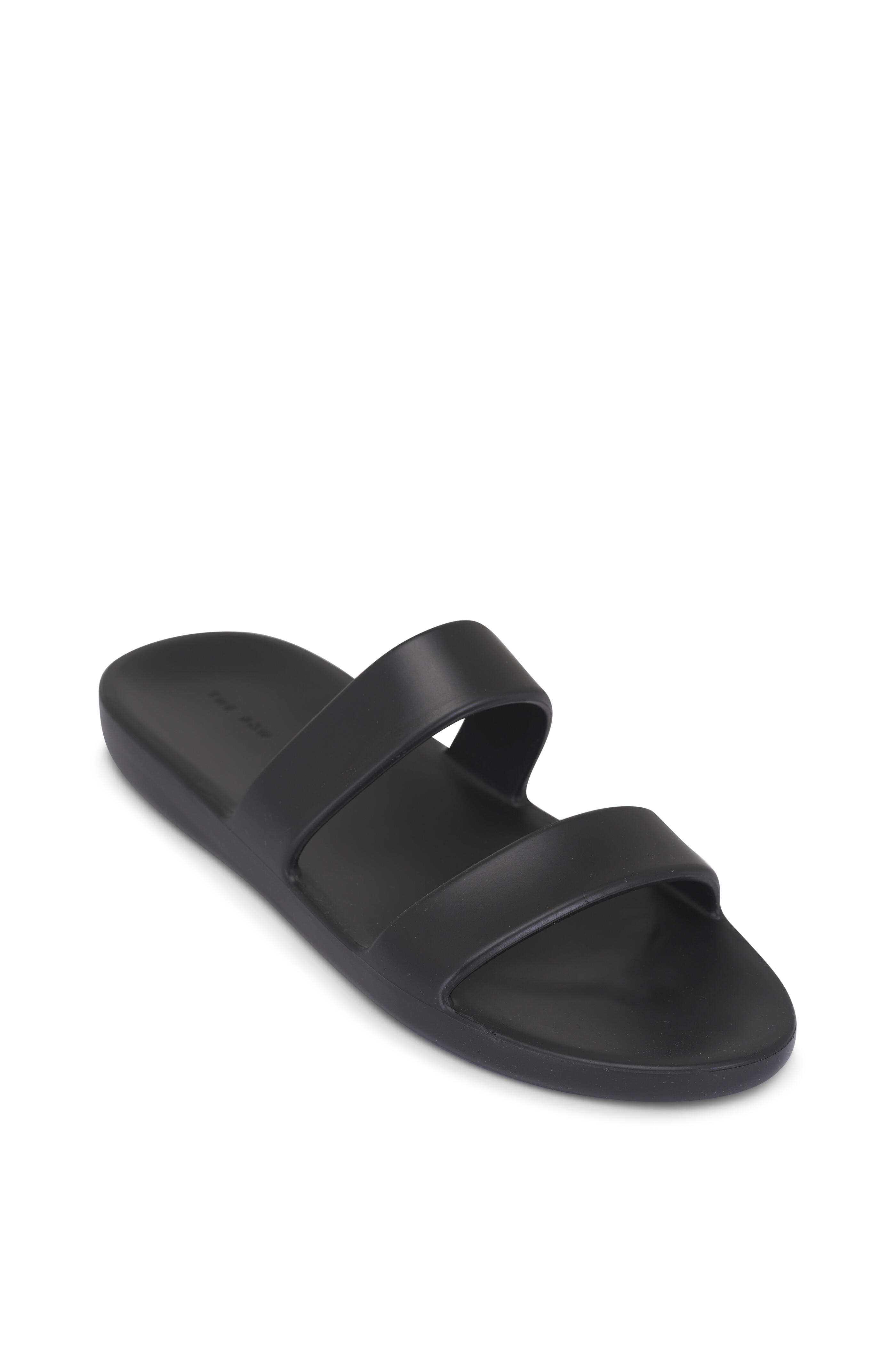 サンダル・ミュール THE ROW 'Foam' sandals Black Foam Sandal Black in Rubber – The Row
