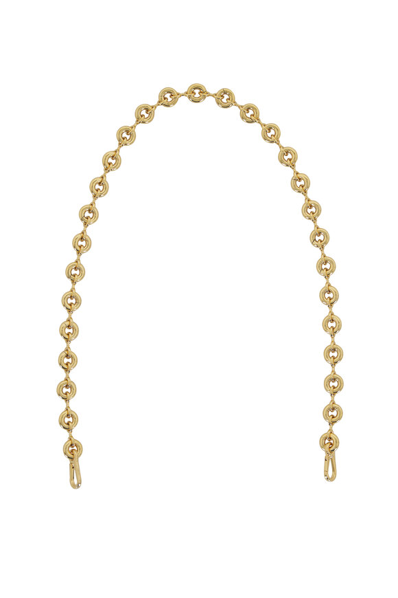 Loewe - Gold Tone Donut Chain Strap