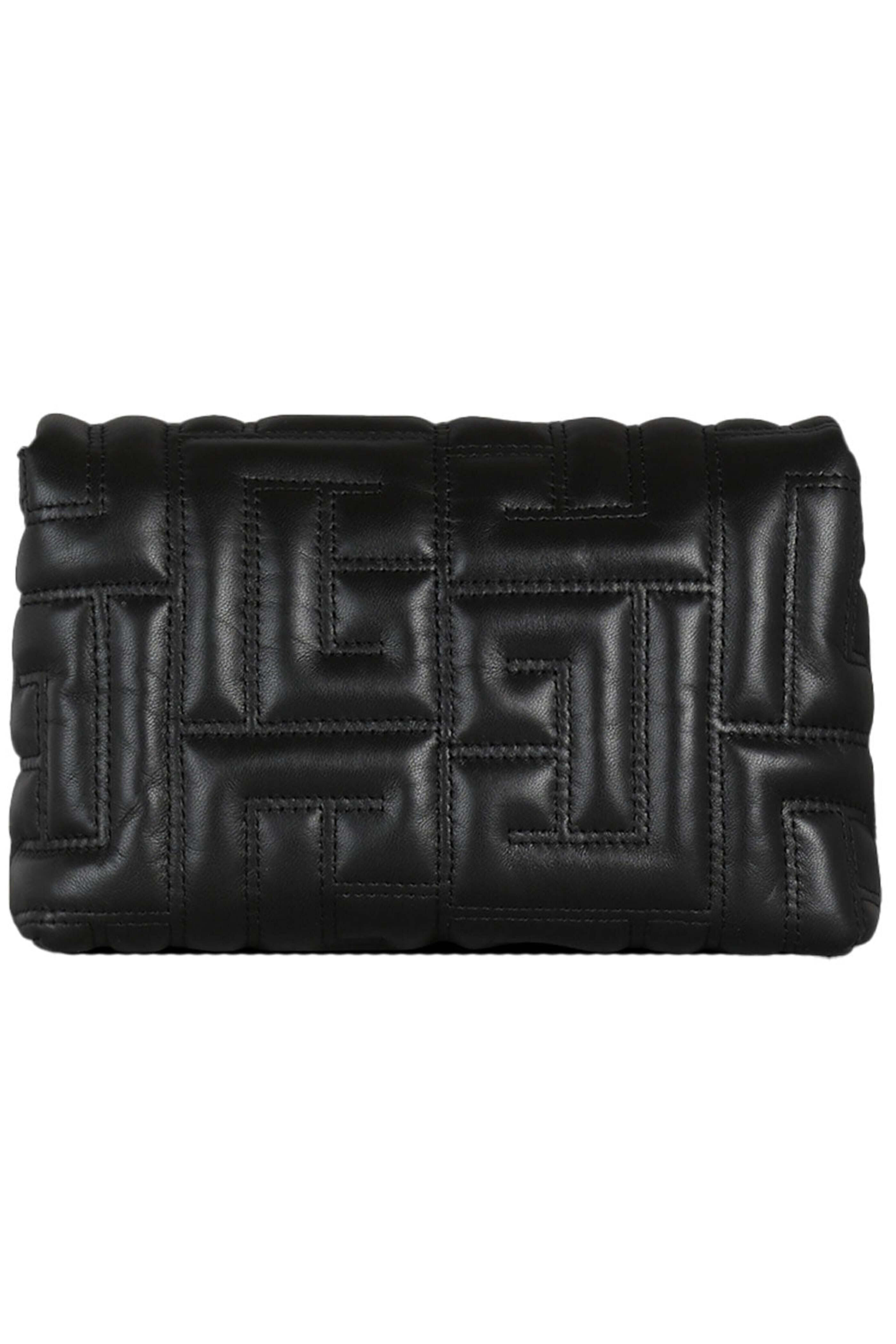 Balmain - 1945 Soft Mini Quilted Bag in Noir