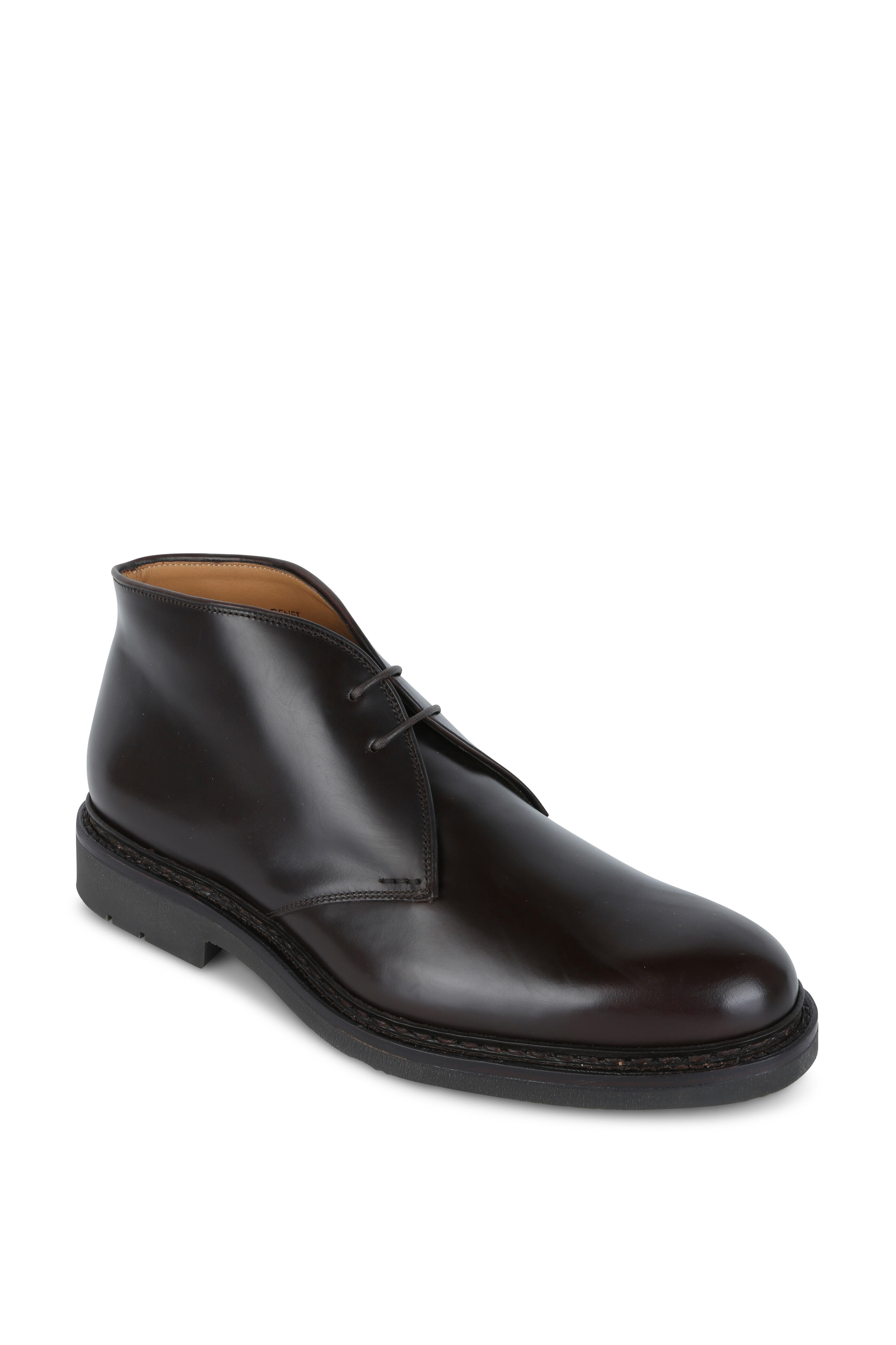 Heschung - Genet Dark Brown Leather Desert Boot