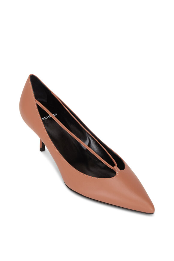 Pierre Hardy - Santal Pink Leather Pointed Toe Pump, 55mm