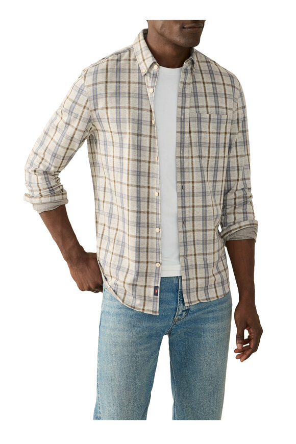 Faherty Brand - Coastline Birch River Plaid Knit Sport Shirt