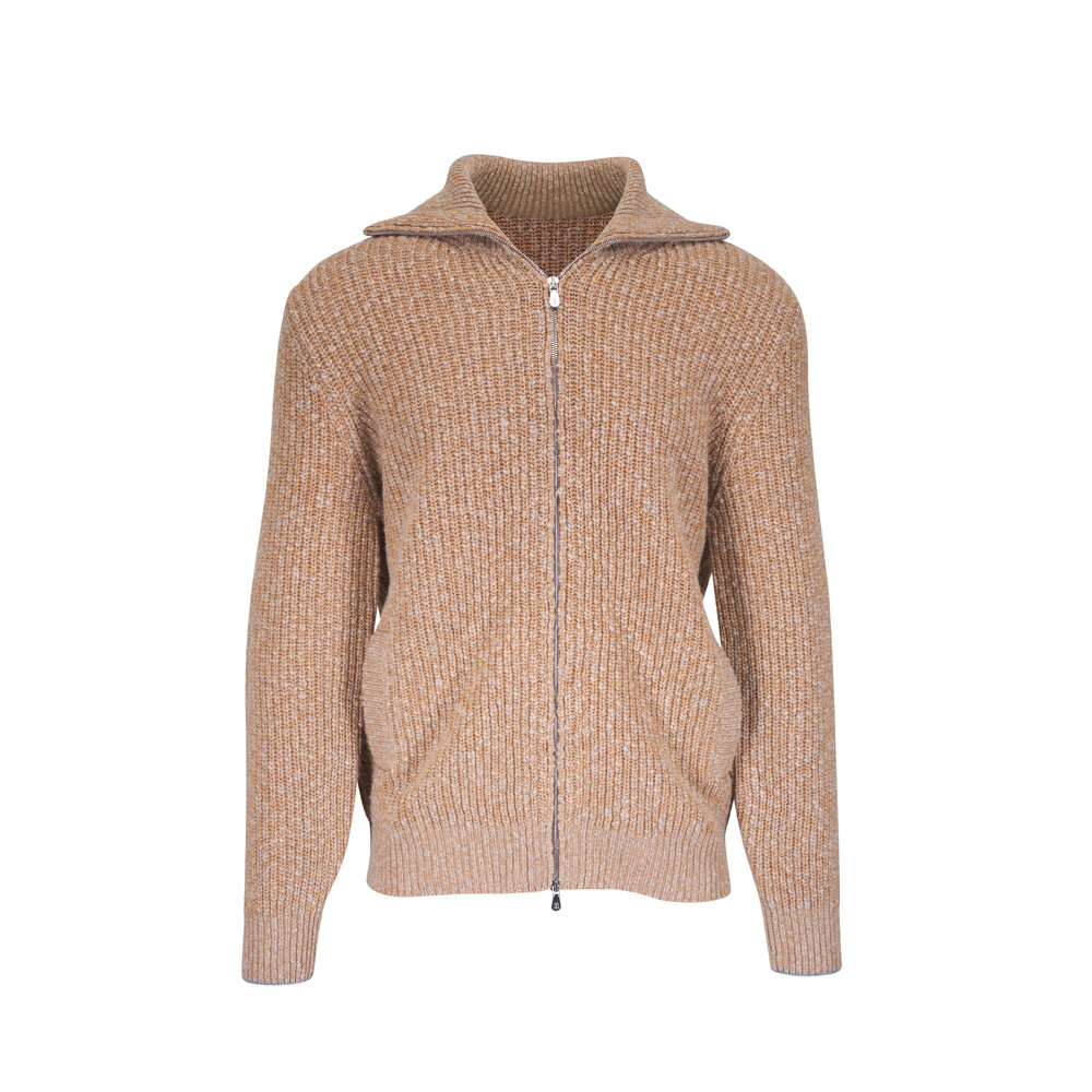 ニット・セーター BRUNELLO CUCINELLI Shawl cardigan Beige MNI708606 uploading-1415904.jpg