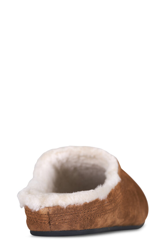 Veronica Beard Narcisa Chestnut Suede Mule - view 4