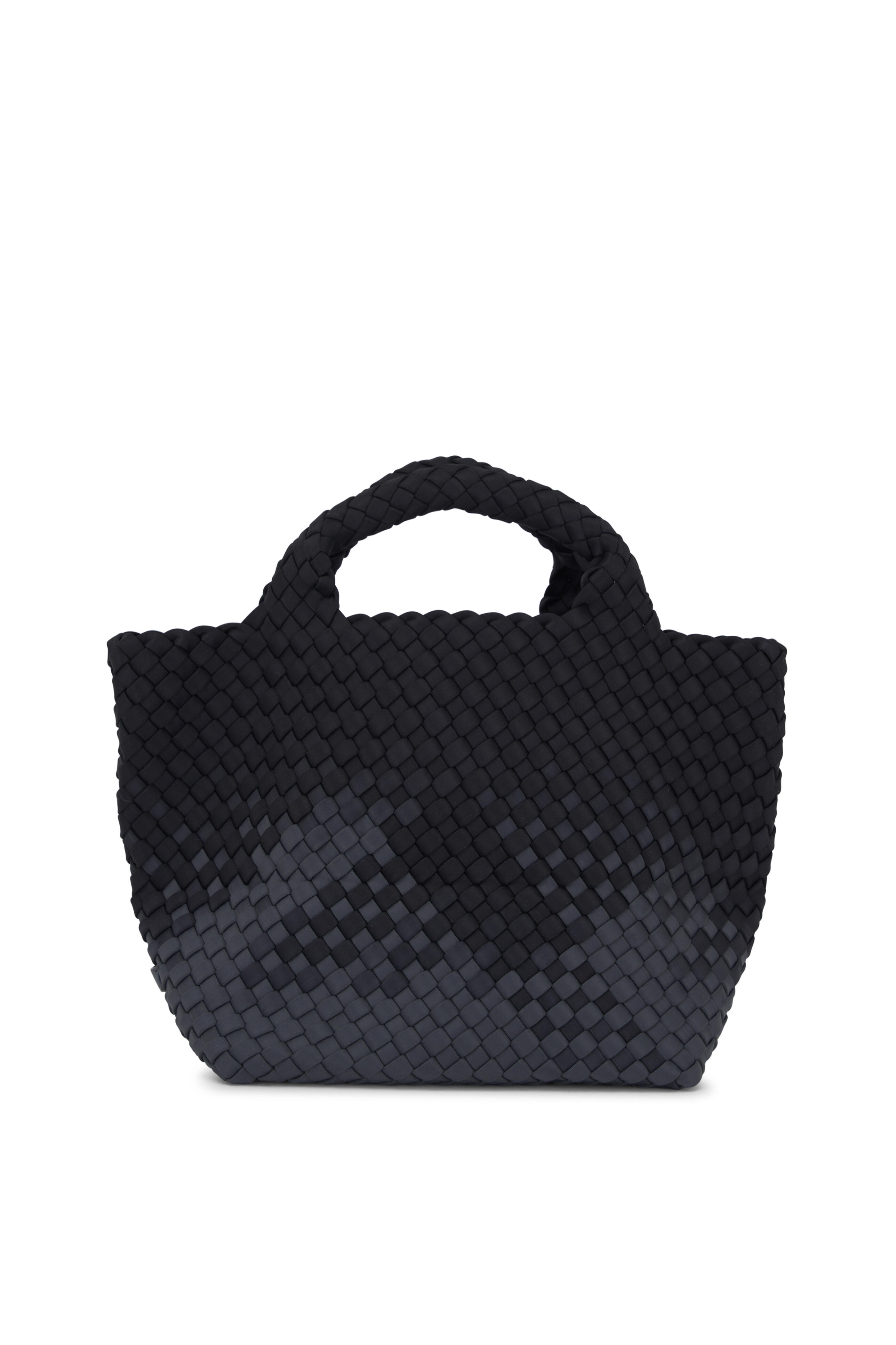 Naghedi - St. Barths Basalt Ombre Woven Small Tote