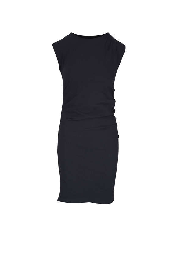 slim fit dress slacks Teal Halter V Neck Scrunch Butt Dress Small