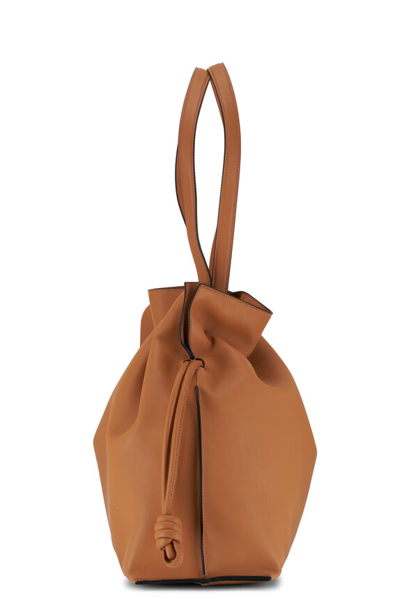 Loewe - XL Flamenco Warm Desert Leather Knot Bag