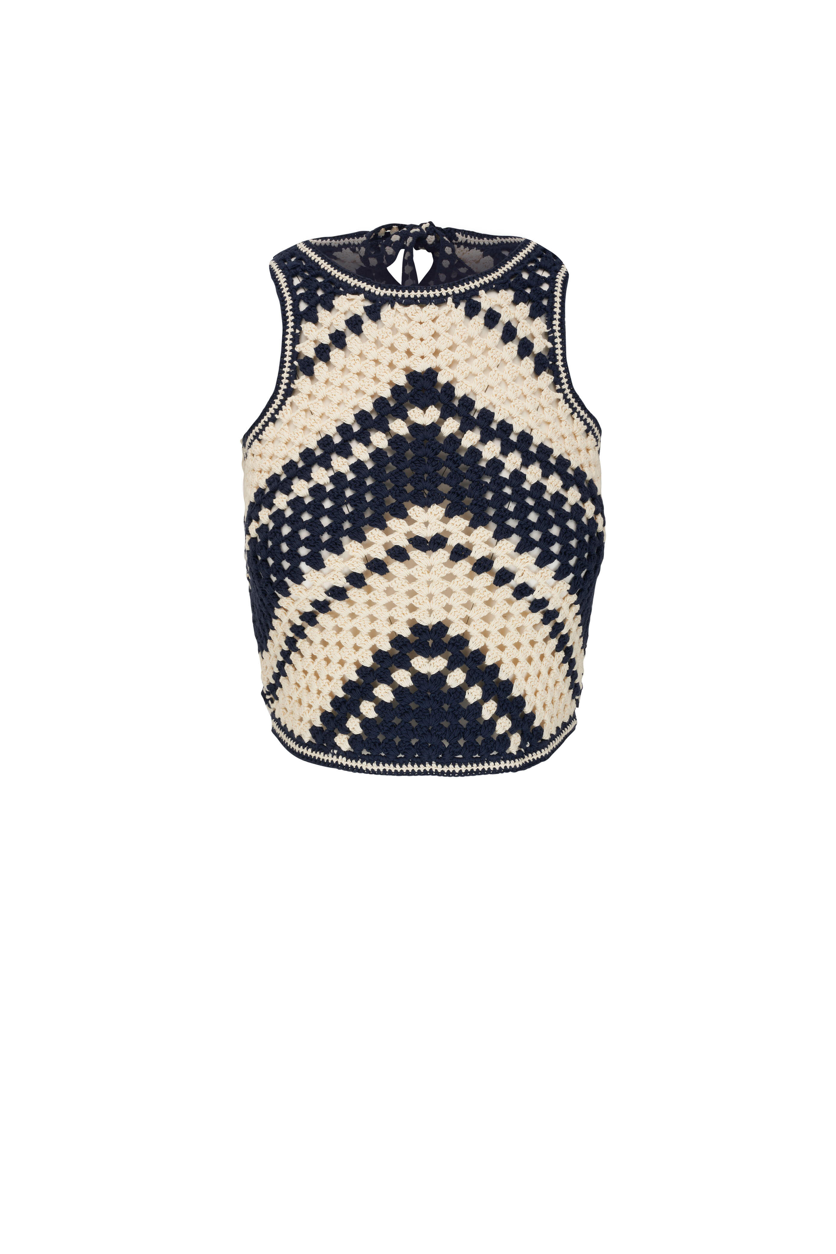 【送料&関税込】Gucci White Stretch Crochet Tank Top Gucci White Stretch Crochet Tank Top | italist