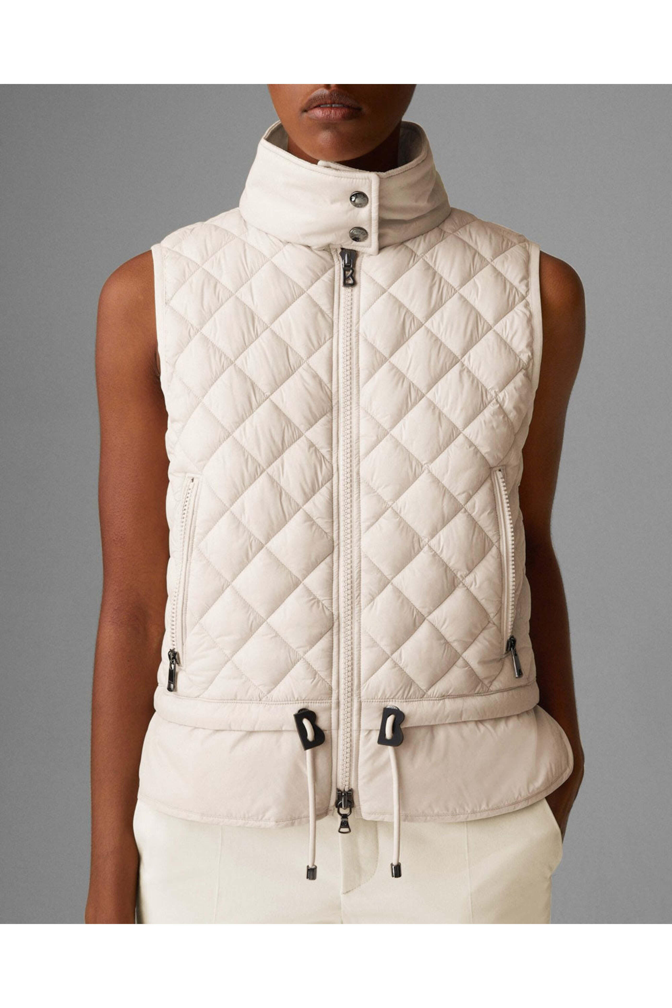 Bogner - Seashell Elvina Quilted Puffer Vest