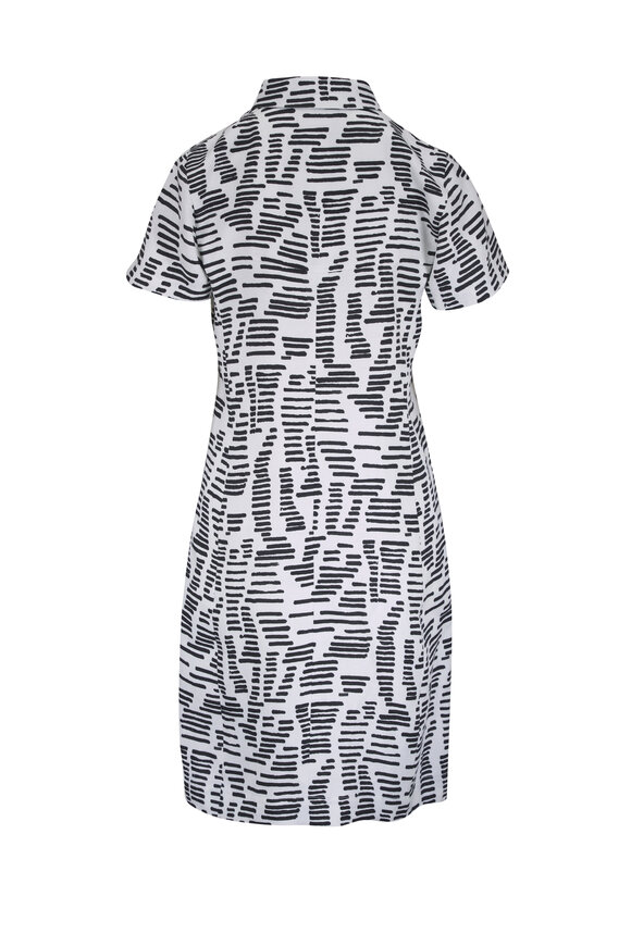 Akris Dance Movements Black & White Shirtdress - view 3