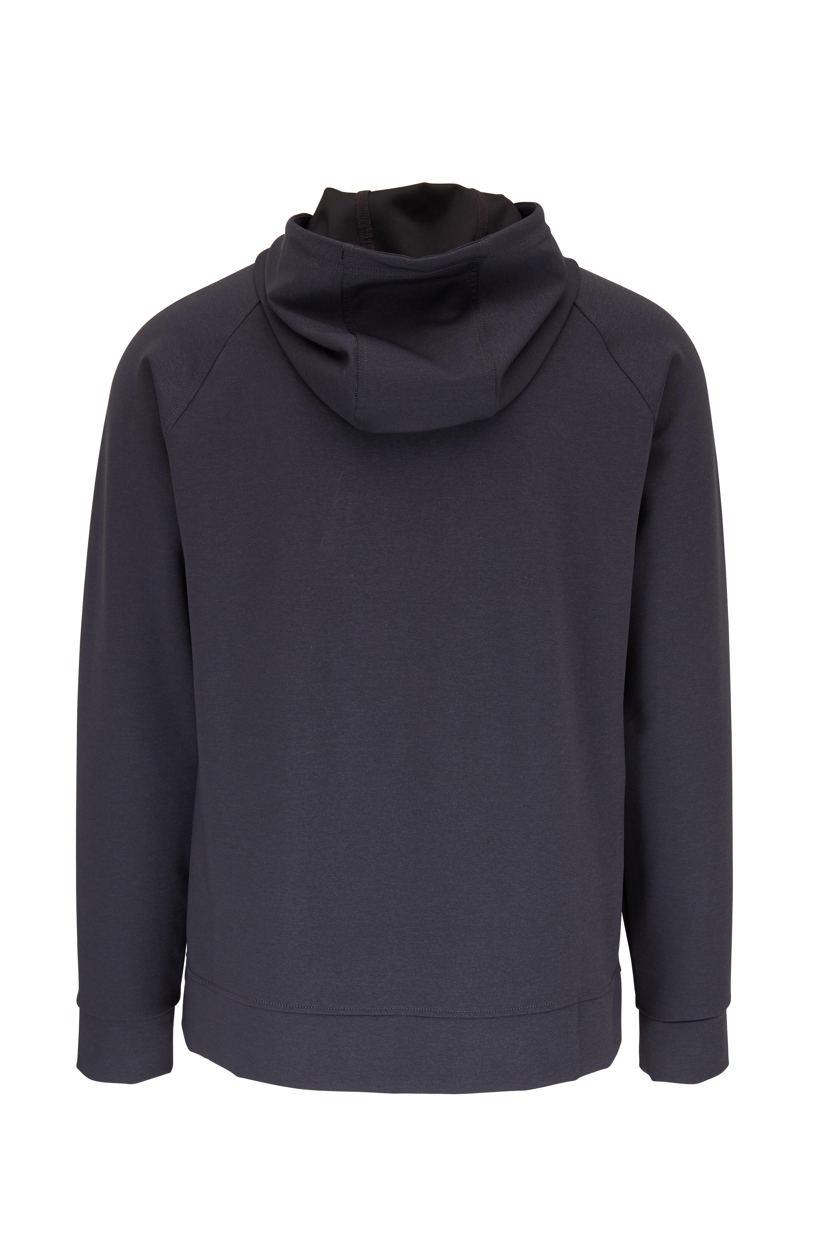 Rhone Apparel - Spar Tactel Black Tactel Full Zip Hoodie