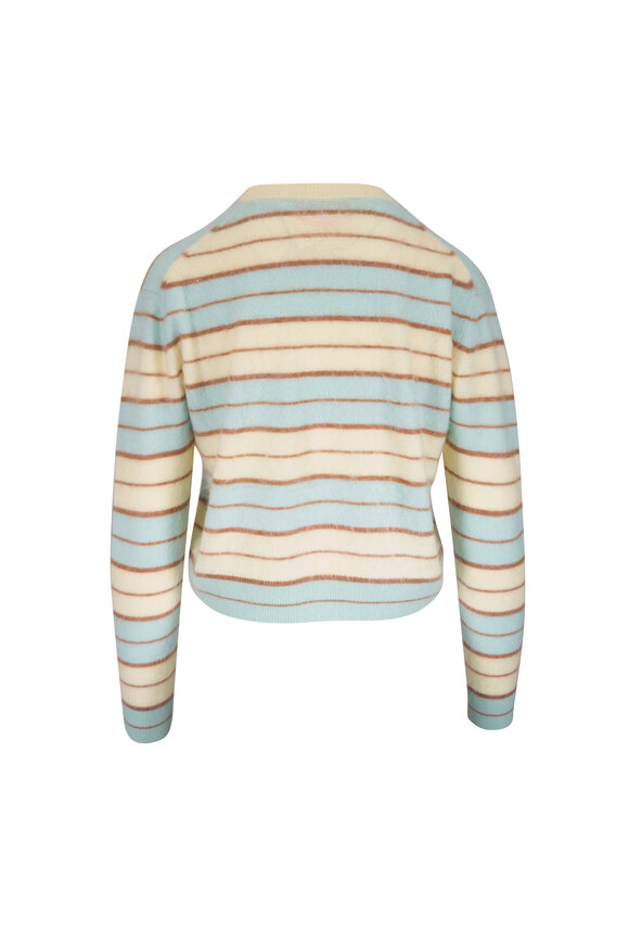 Guest in Residence Grizzly Light Yellow Stripe Sweater - view 4