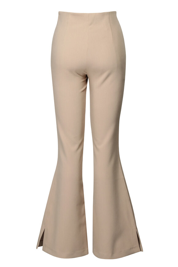 Theo The Label Thetis Eclipse Taupe Bootcut Pant - view 2