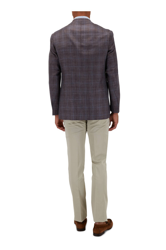 PT Torino - Sand Stretch Cotton & Silk Slim Fit Pant