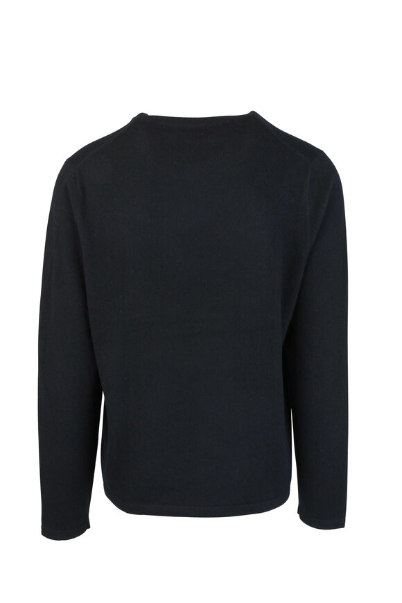 Vince - Black Cashmere Crewneck Sweater 