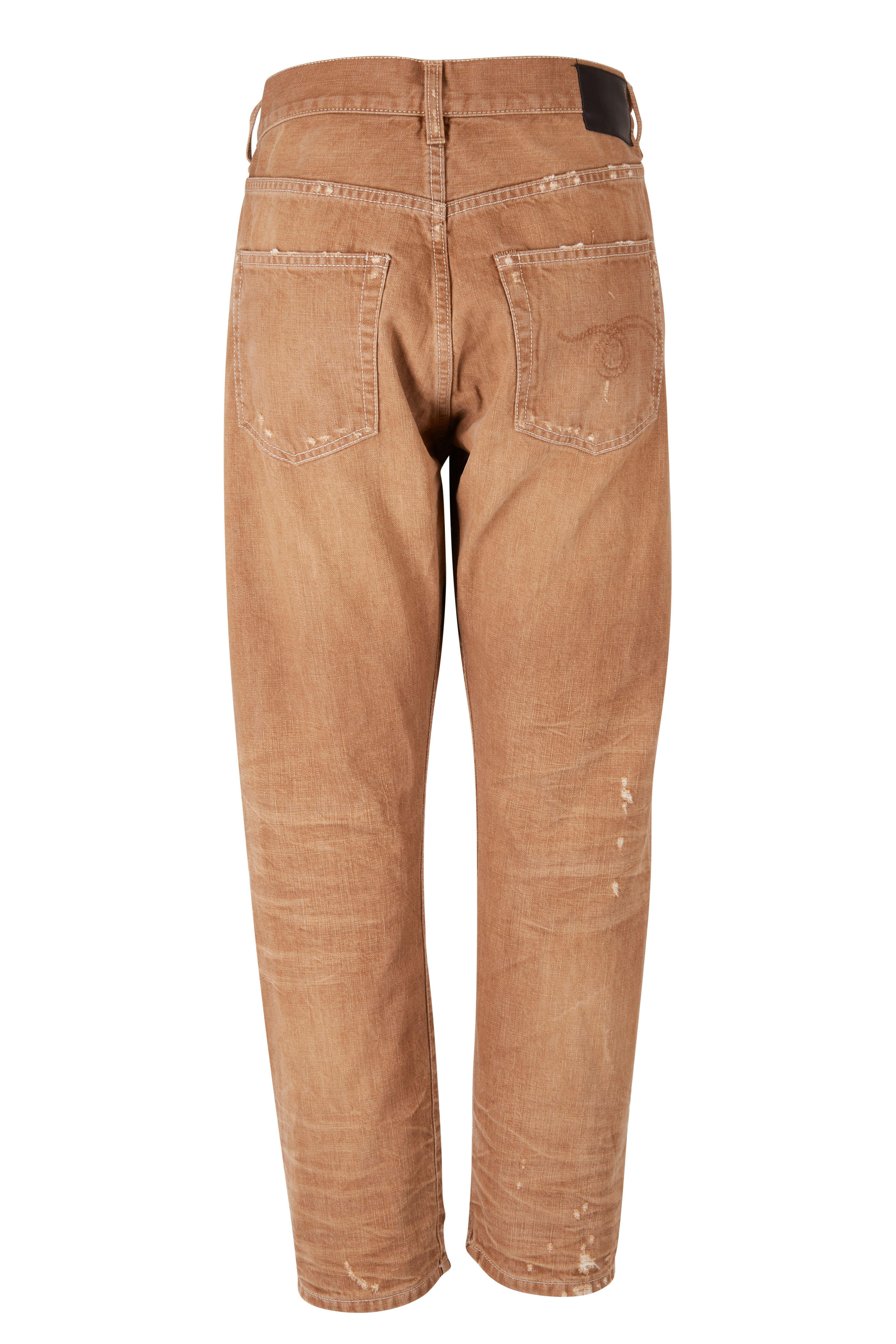 R13 - Crossover Kalan Khaki Five Pocket Jean | Mitchell Stores