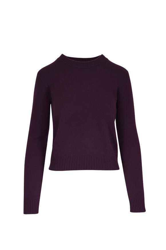 Lisa Yang Mable Mahogany Cashmere Sweater