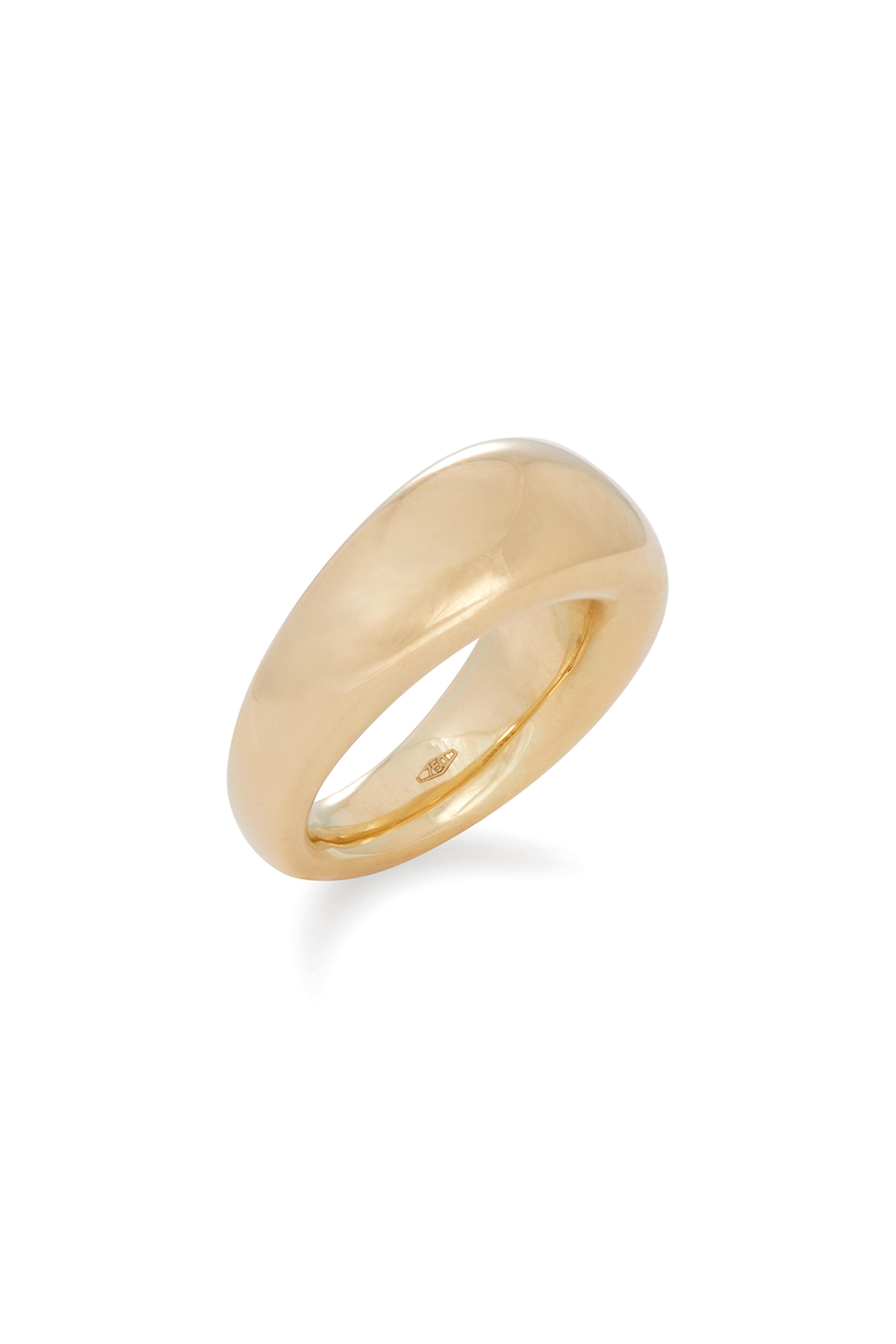 Sidney Garber - 18k Yellow Gold French Dome Ring