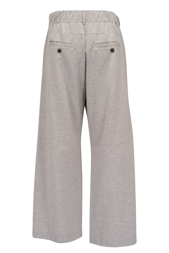 Brunello Cucinelli - Couture Interlock Loose Cropped Pant 