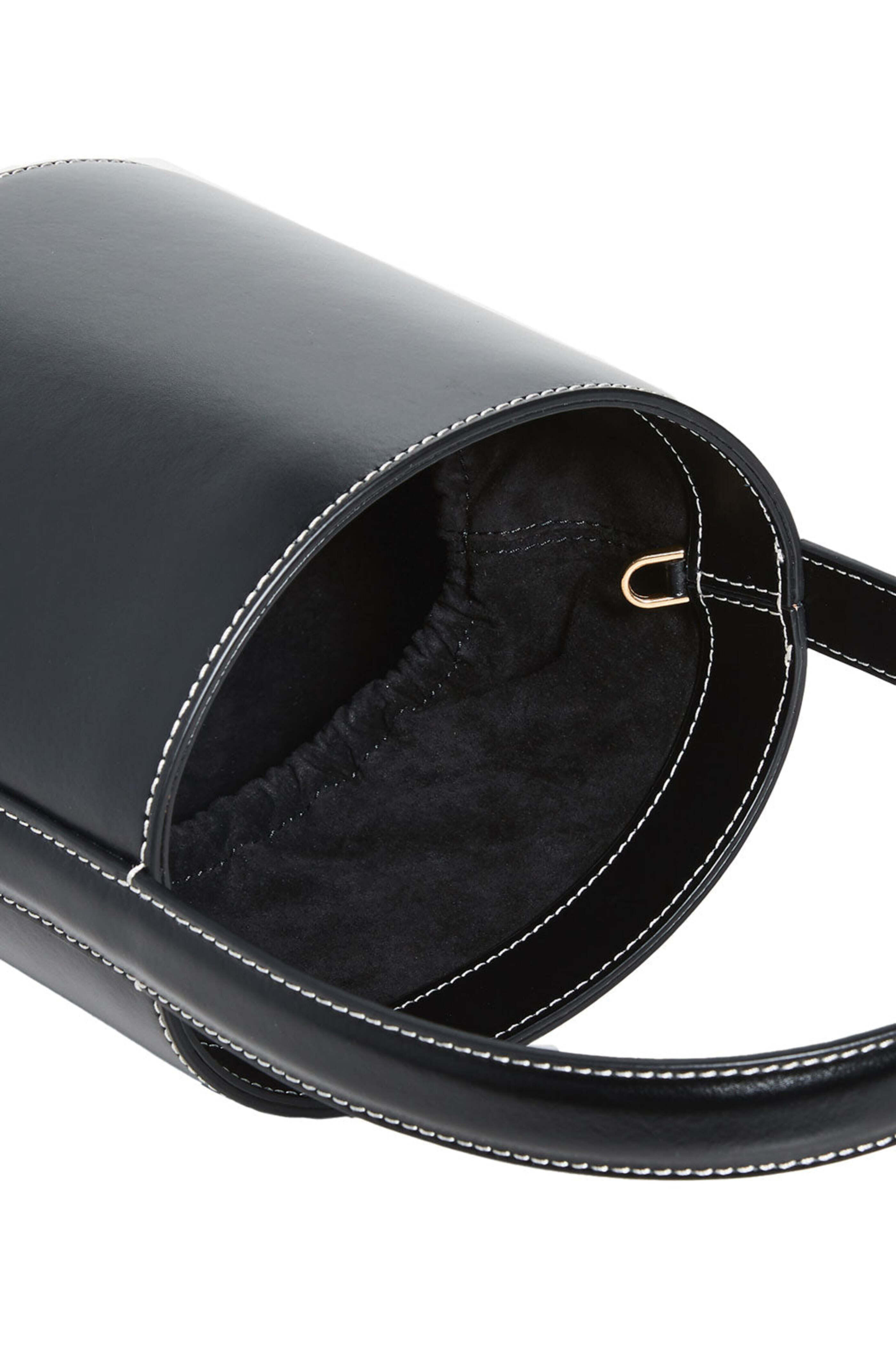 Staud - Bisset Bag in Black Leather