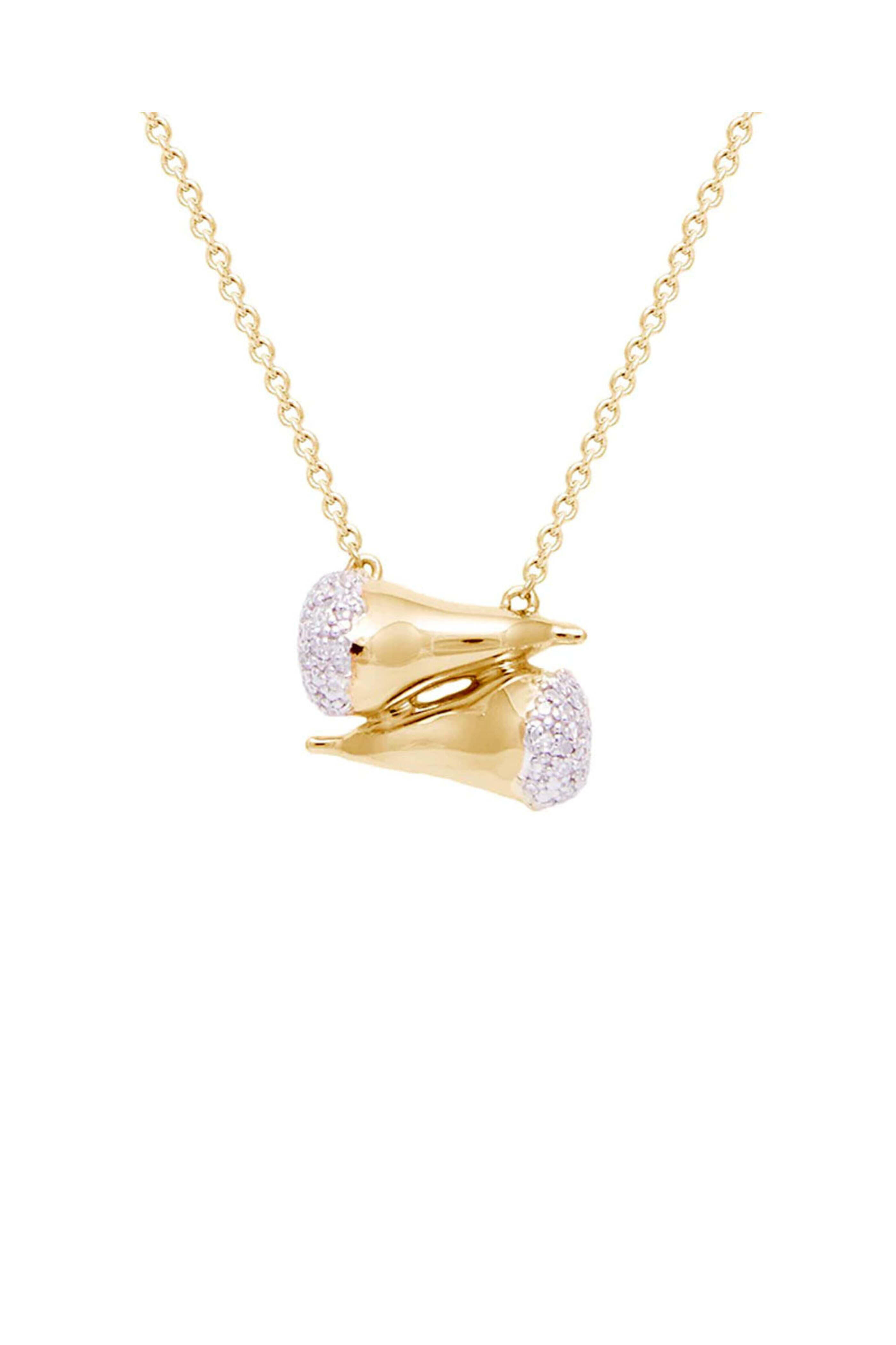 Pavé The Way Jewelry - Pearing Strength With Beauty Necklace