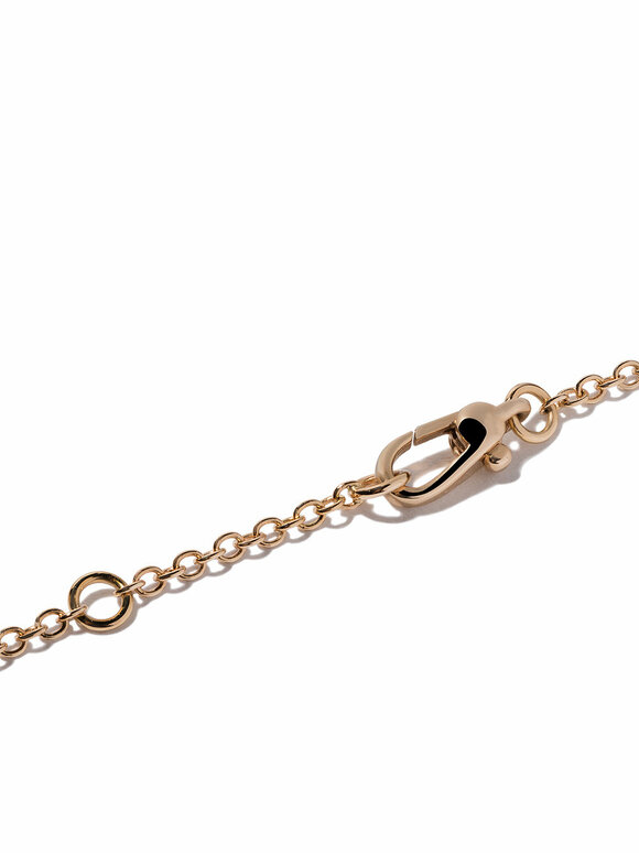 Pomellato 18K Rose Gold Nudo Blue Topaz Pendant Necklace - view 5