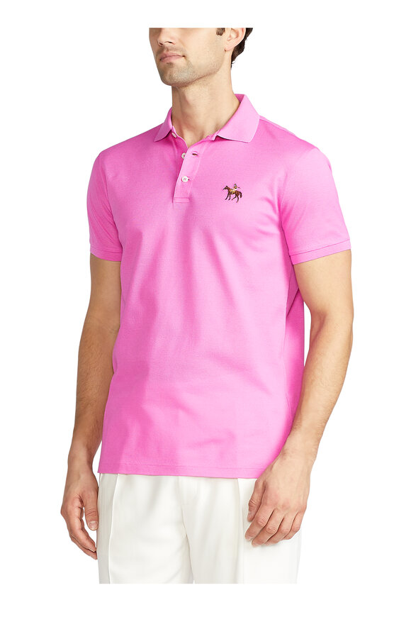 Ralph Lauren Purple Label - Pink Short Sleeve Polo 