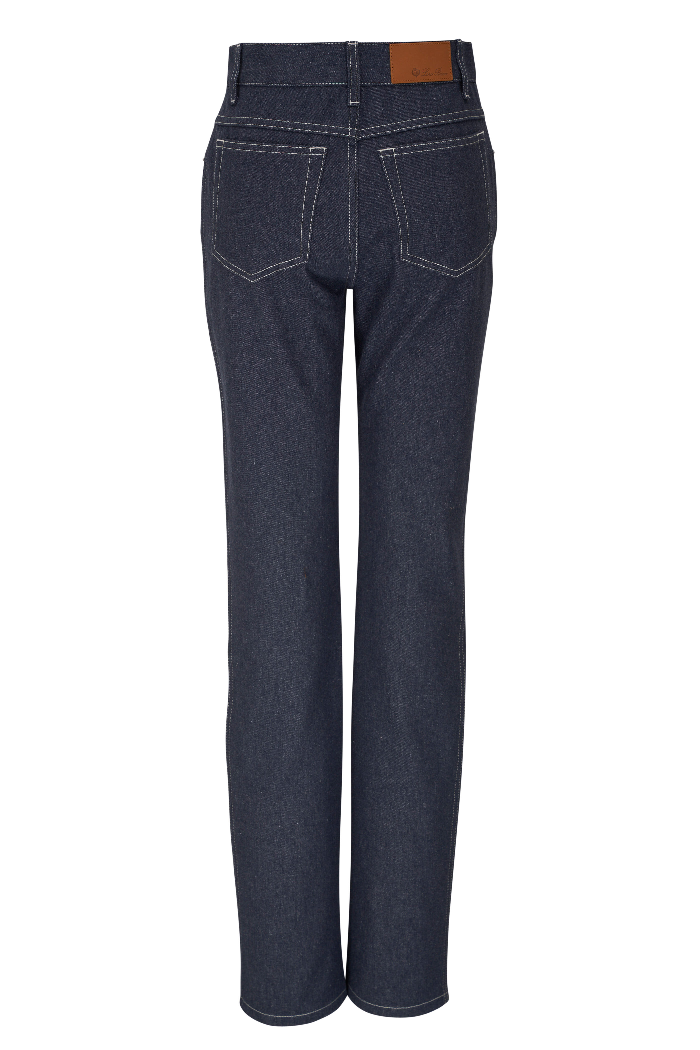 Loro Piana - Nedar Denim Flower Pant | Mitchell Stores