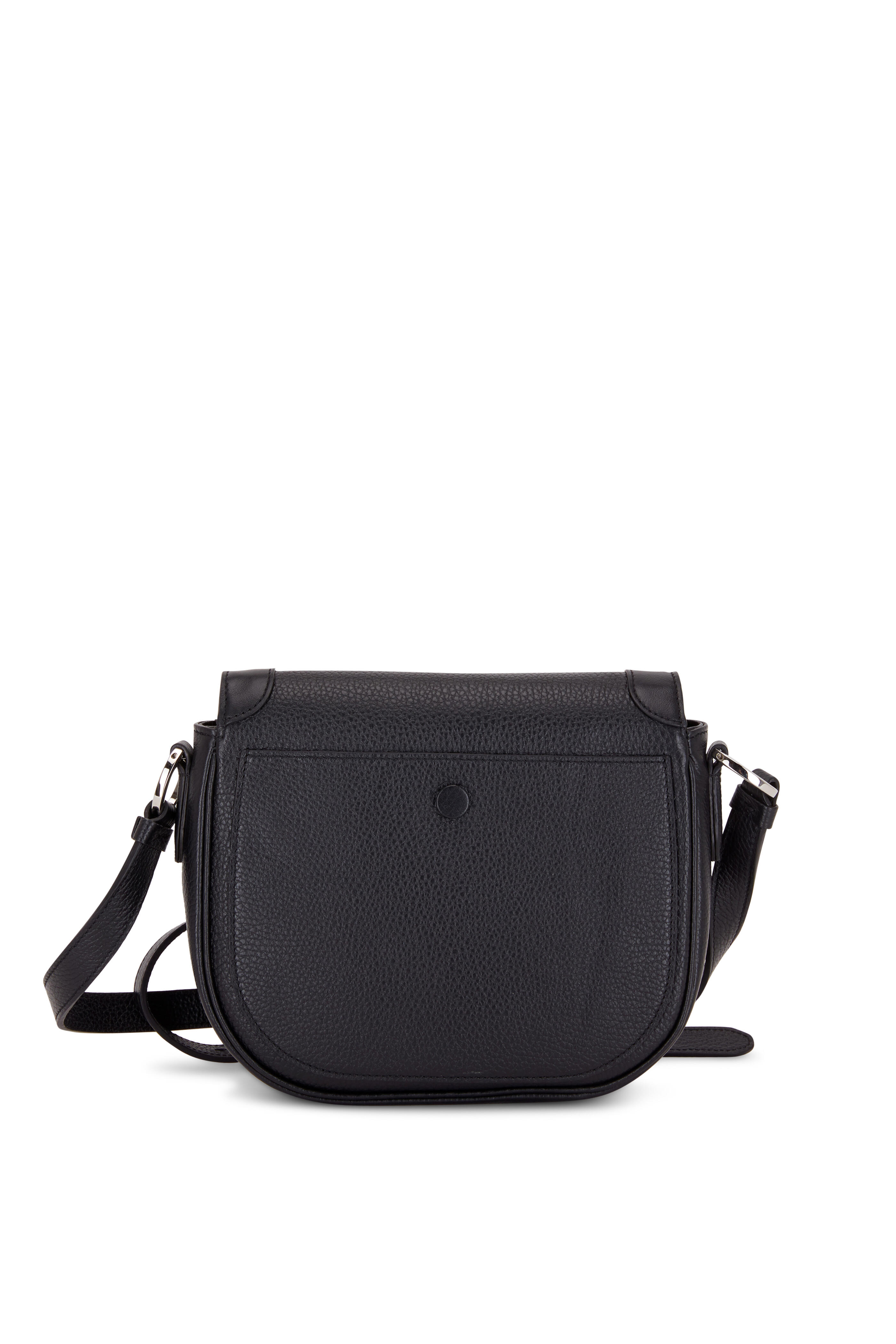 Tod's - Joy Black Pebbled Leather Crossbody Bag