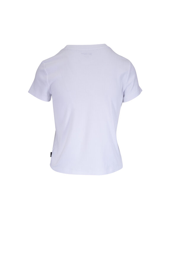 VINCE 売れ筋商品|||ヴィンス Tシャツ トップス レディース Tops White Vince - White Essential Cotton T-Shirt | Mitchell Stores