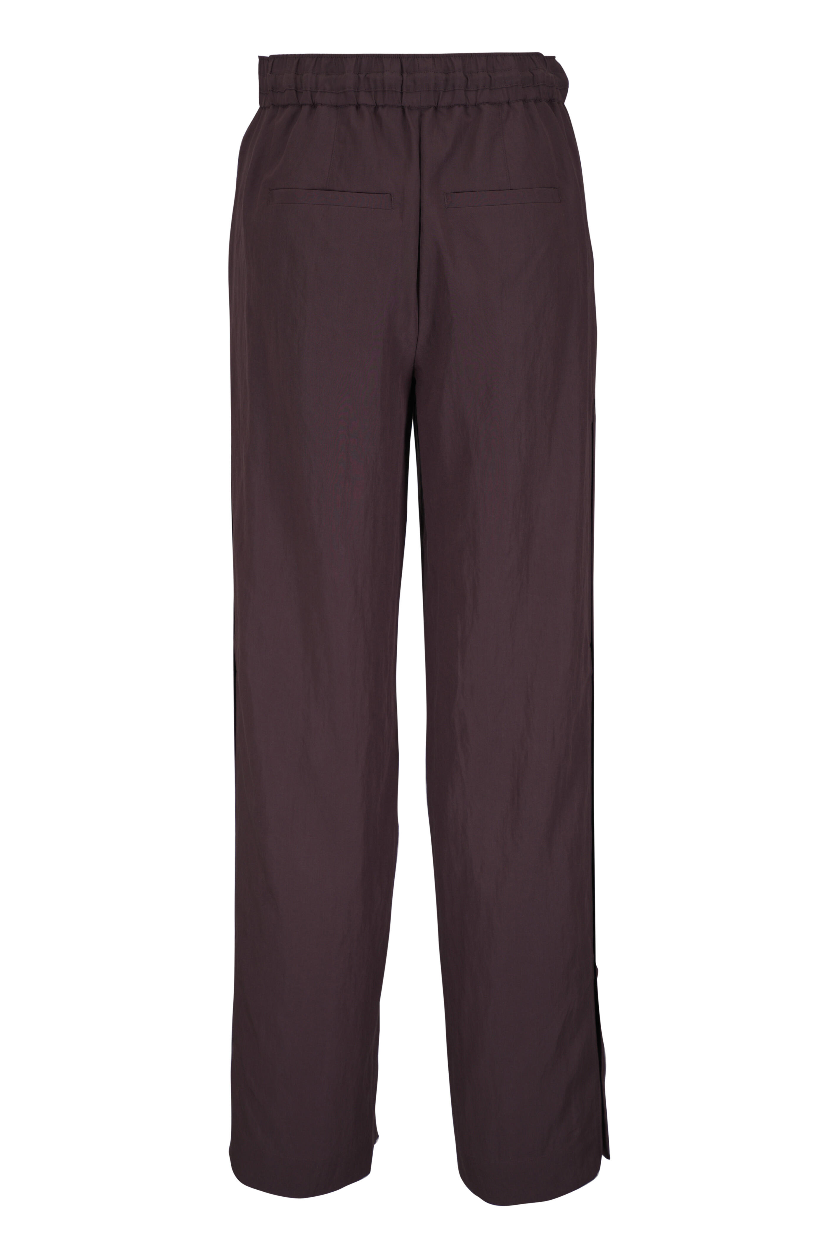 Vince - Dark Coffee Side Snap Pull On Pant