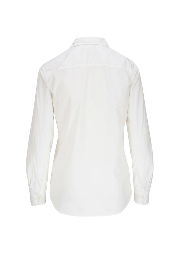 Nili Lotan Raphael Classic White Cotton Shirt  - view 3