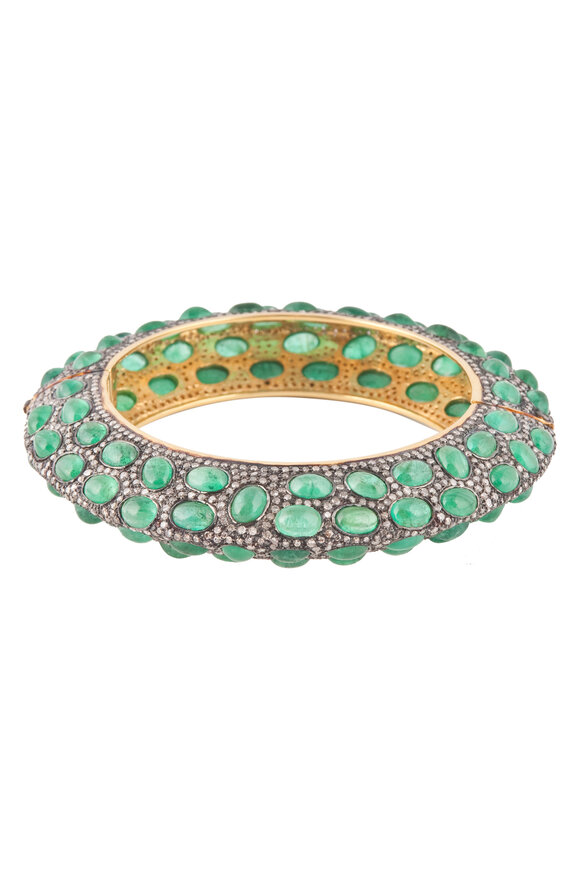 Loren Jewels - Diamond & Emerald Bracelet