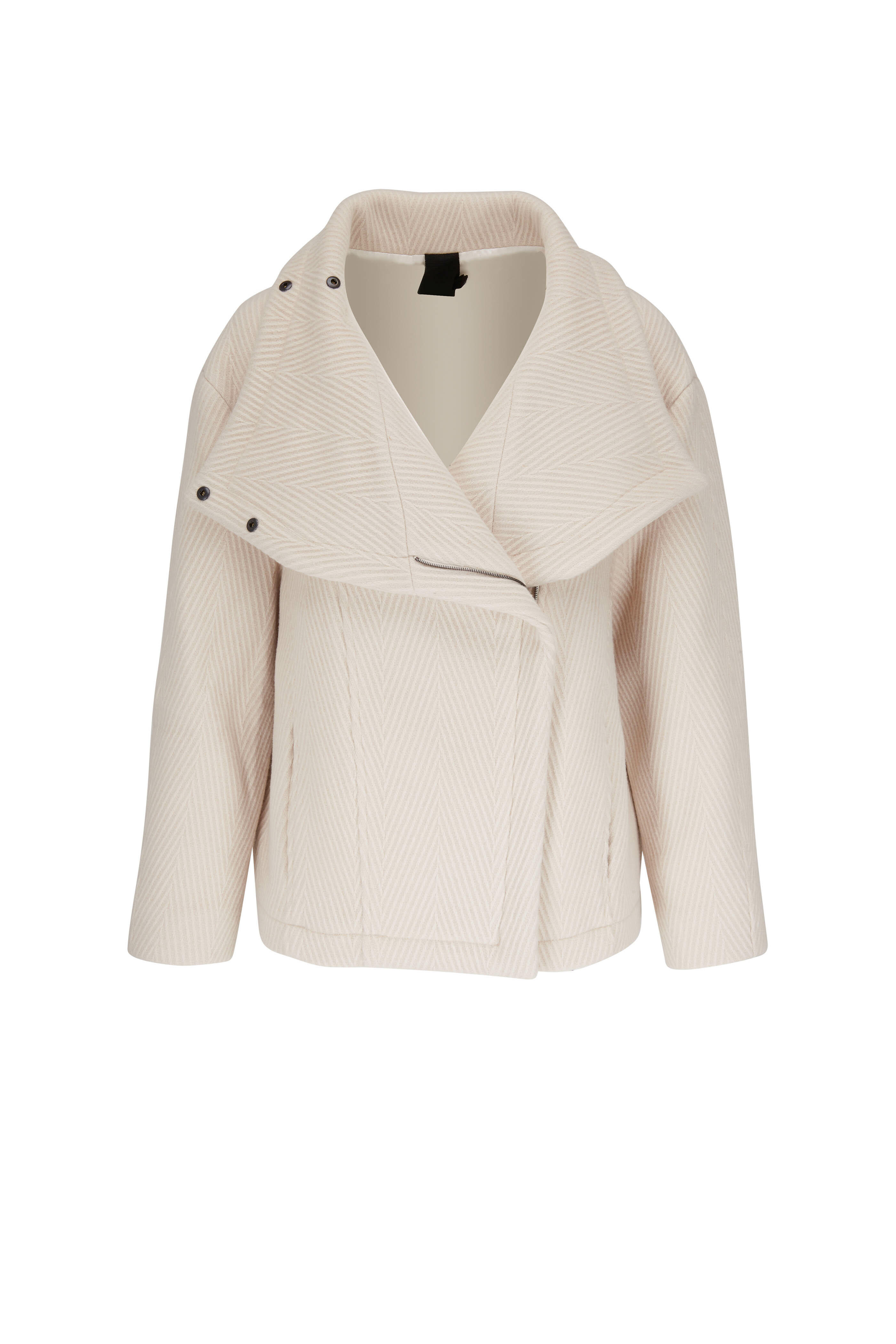 ジャケット・アウター RANDEBOO cape tweed jacket (ivory) RANDEBOO cape tweed jacket - メルカリ