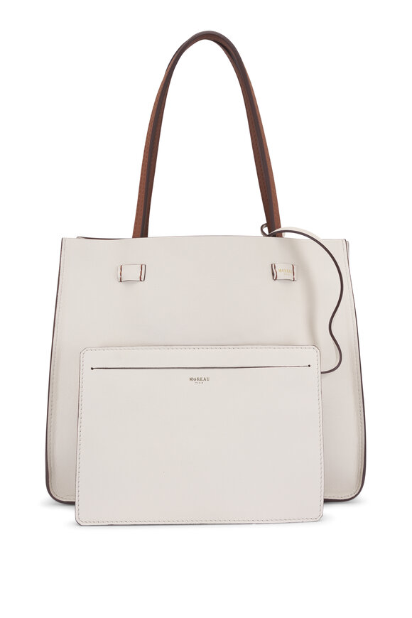 Moreau Paris Small Vincennes Saddle Brown Reversible Tote - view 8