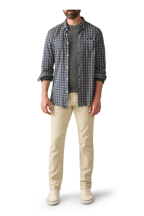 Faherty Brand - Coastline Twilight Check Knit Shirt