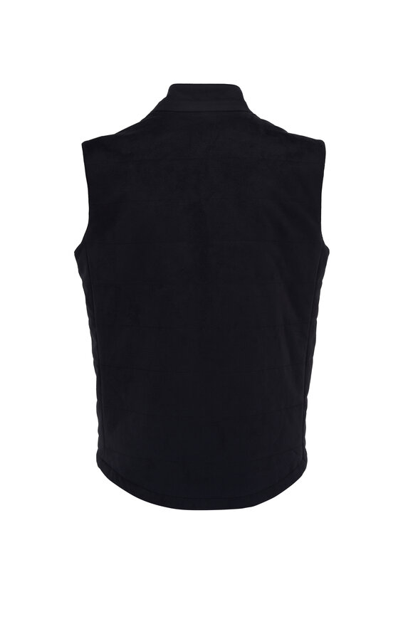 Atelier Munro - Navy Blue Front Button Vest 