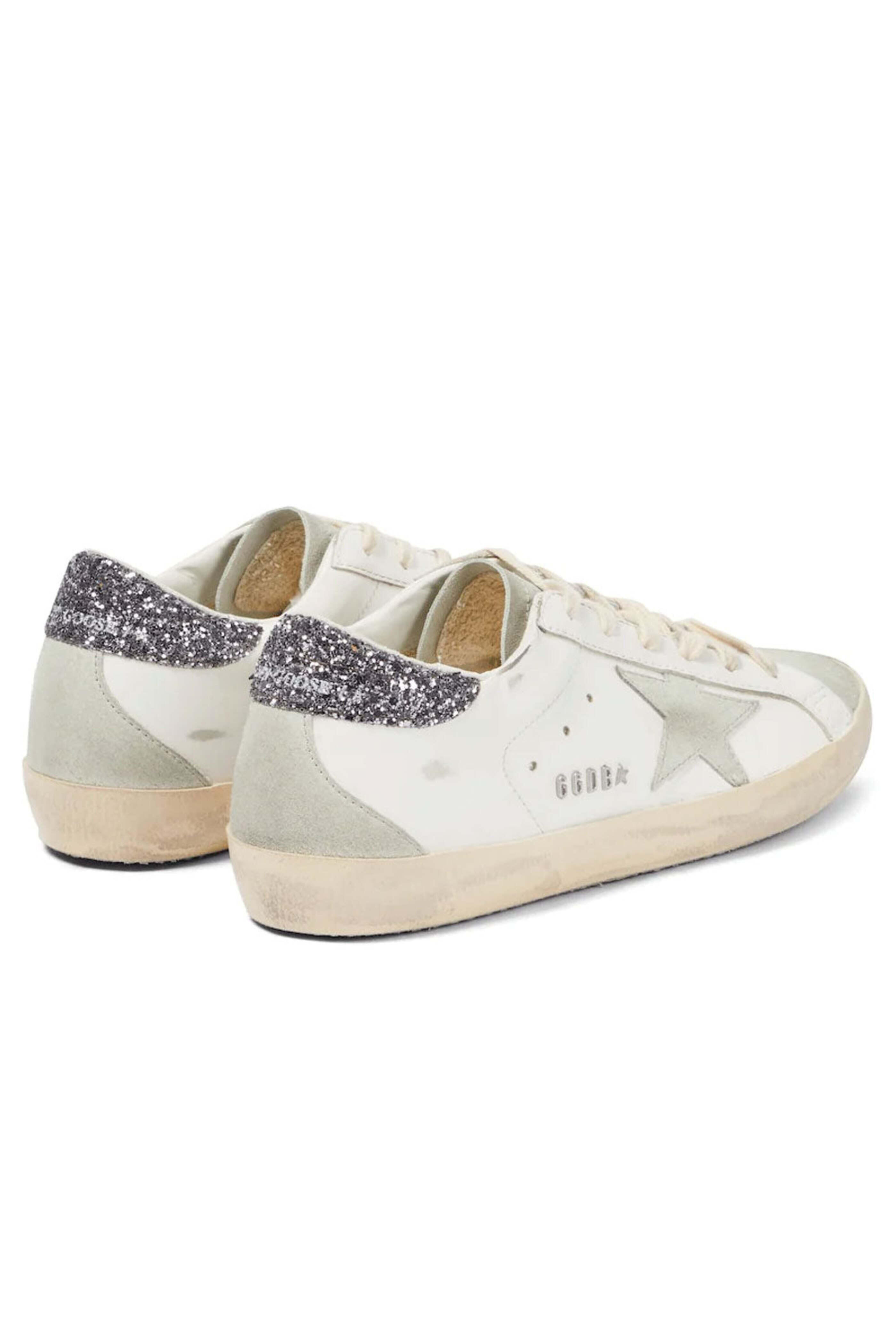 Golden Goose - Women's Super Star Leather Sneakers in White