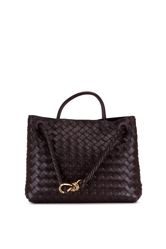 Bottega Veneta - Andiamo Fondant Intrecciato Leather Medium Satchel