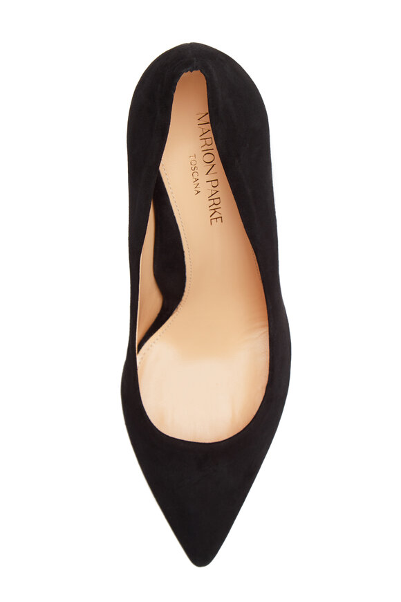 Marion Parke - Must Have Black Suede Pump, 45mm