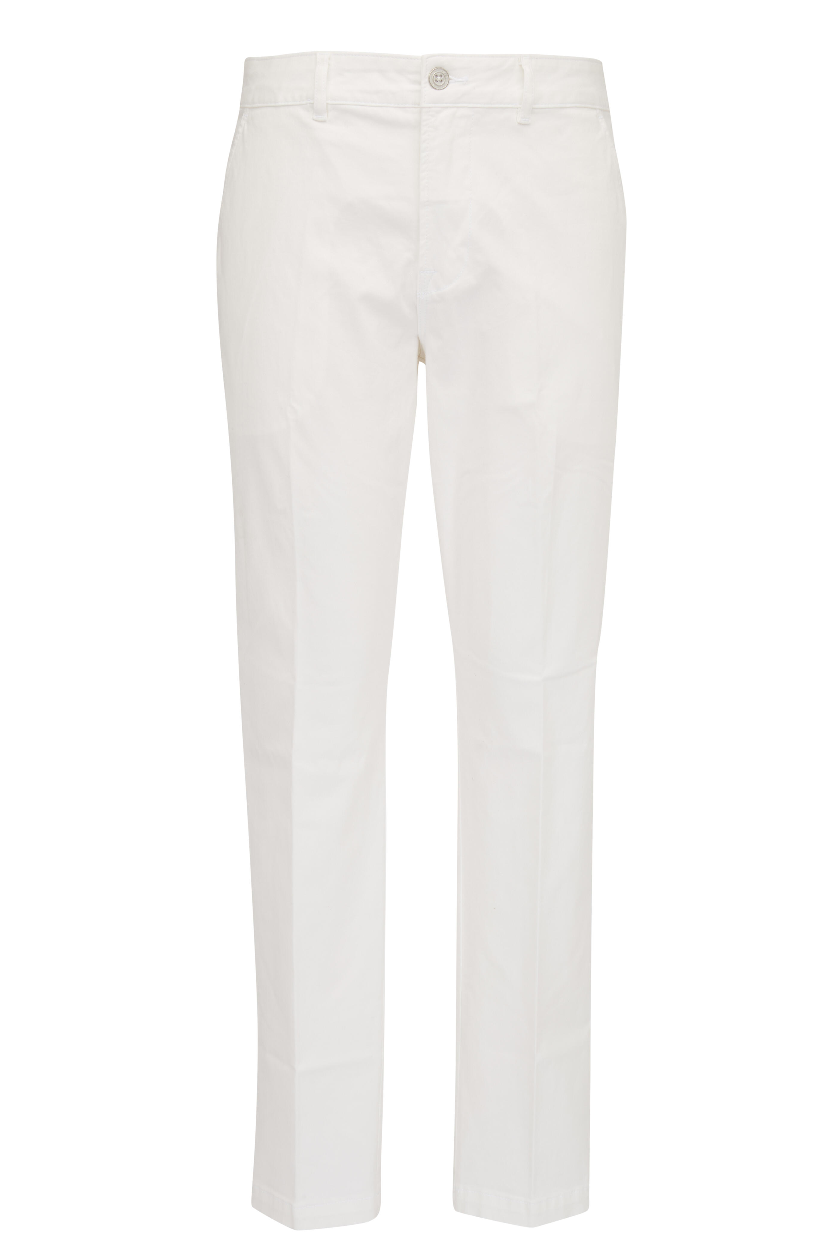 Hudson Clothing - Classic White Slim Fit Pant | Mitchell Stores